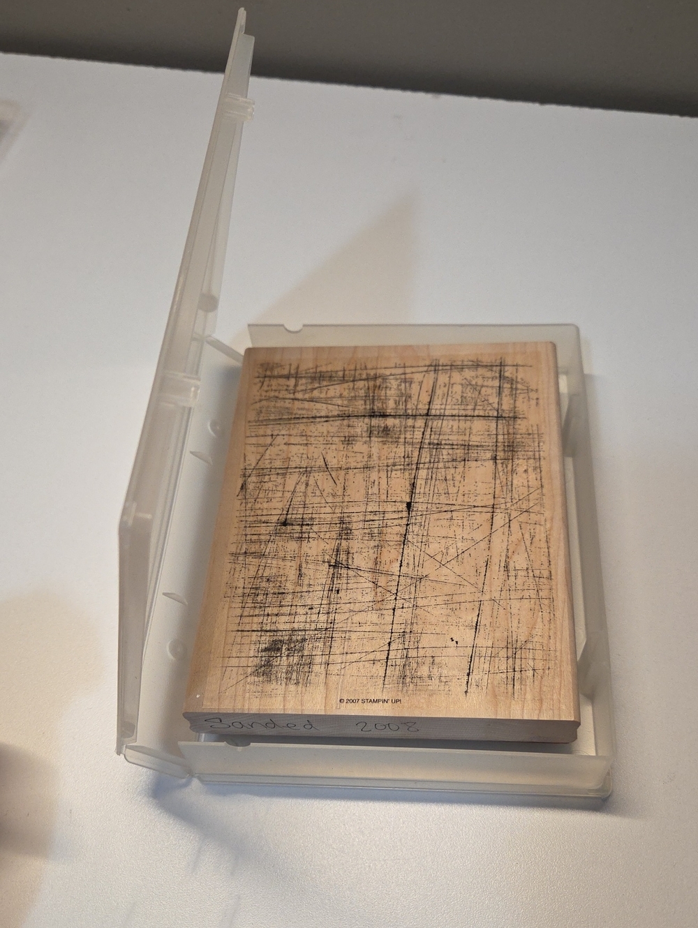 Sanded Background stamp - Picture 3 of 4